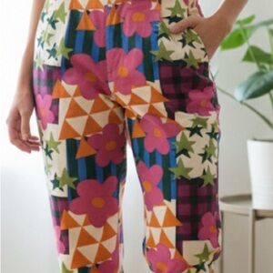 Lucy & Yak Addison Trousers pants– Limited Edition "Dopamine" Print